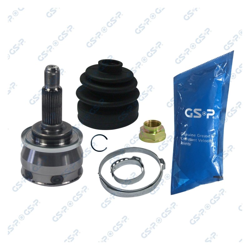 Homokineet reparatie set, aandrijfas Vooras links, Vooras rechts