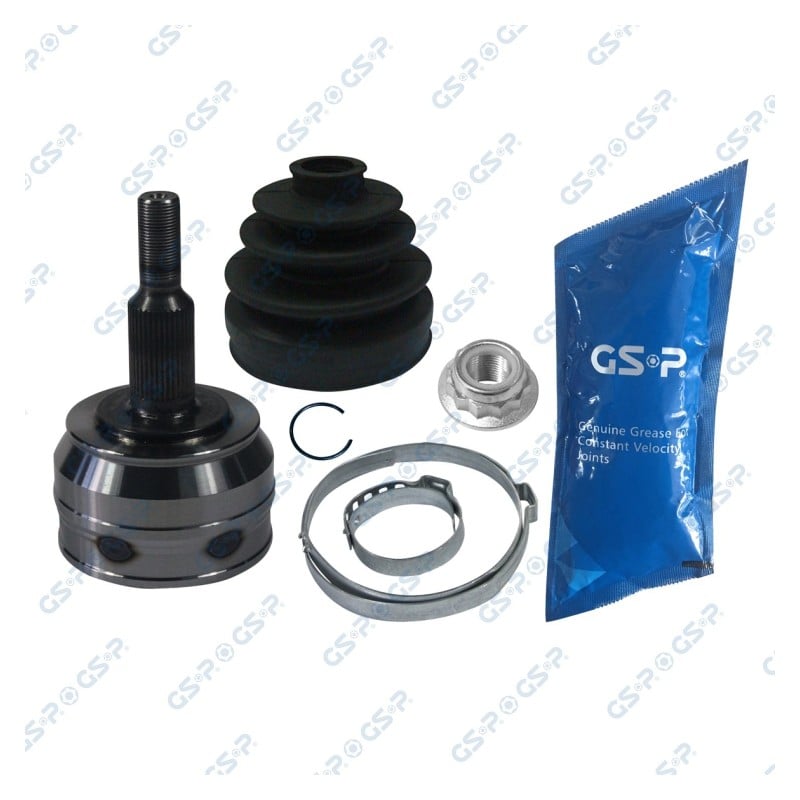 Homokineet reparatie set, aandrijfas Vooras links, Vooras rechts, Wielzijde