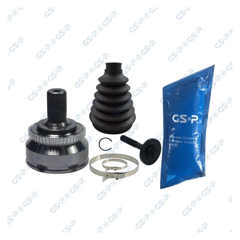 Homokineet reparatie set, aandrijfas Vooras links, Wielzijde