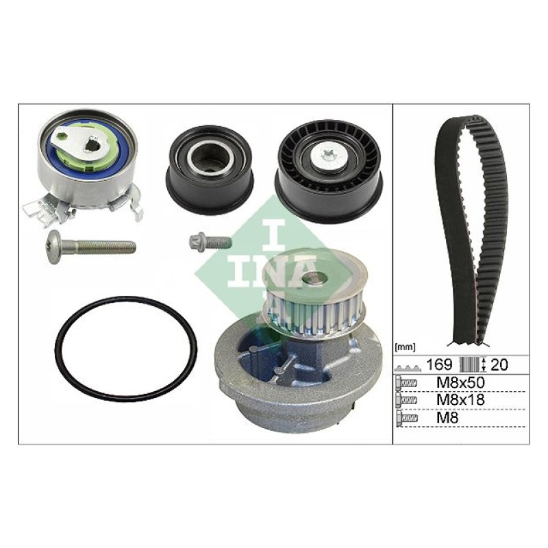 Waterpomp + distributieriem set