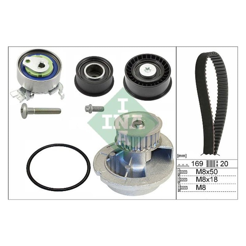Waterpomp + distributieriem set
