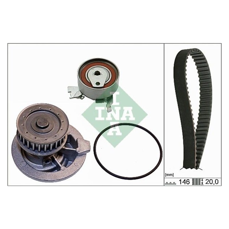 Waterpomp + distributieriem set