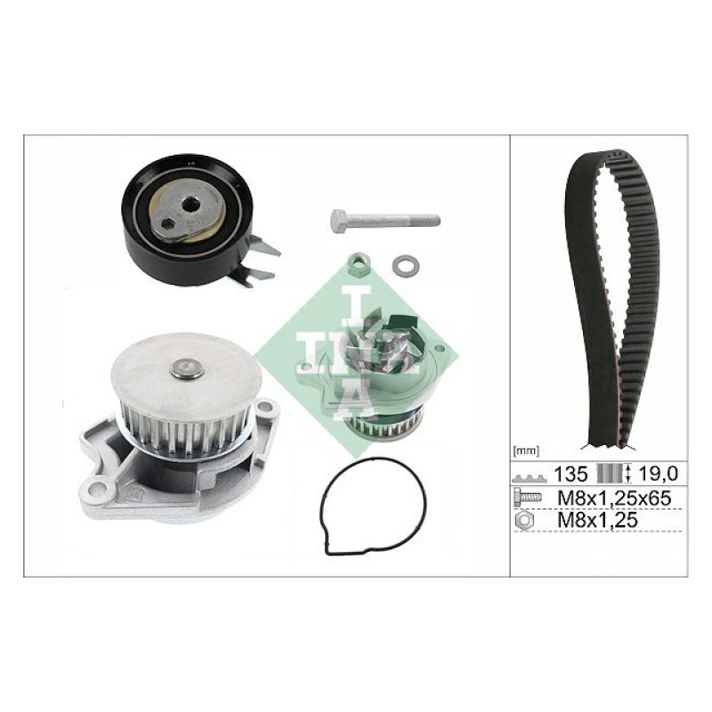 Waterpomp + distributieriem set