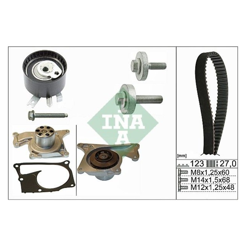 Waterpomp + distributieriem set