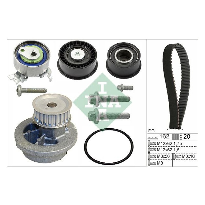 Waterpomp + distributieriem set