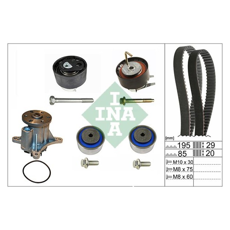 Waterpomp + distributieriem set