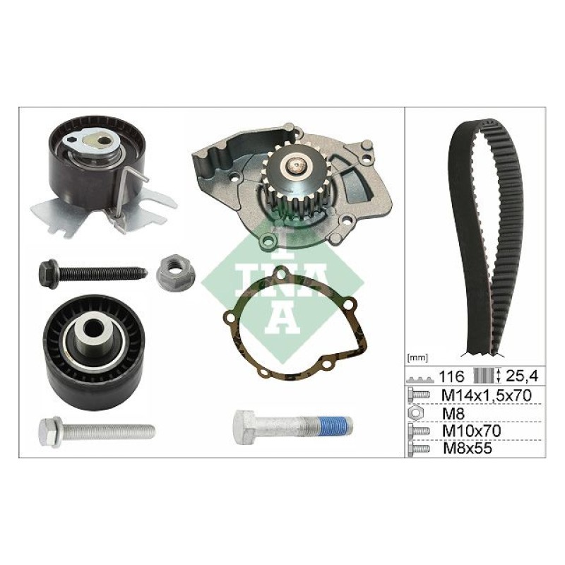 Waterpomp + distributieriem set