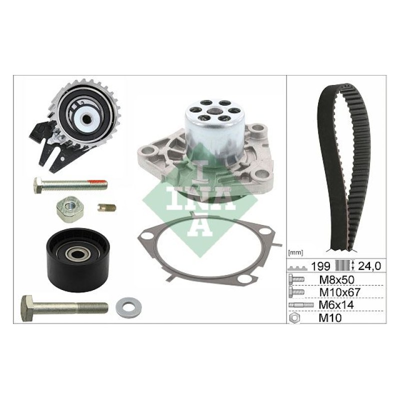 Waterpomp + distributieriem set