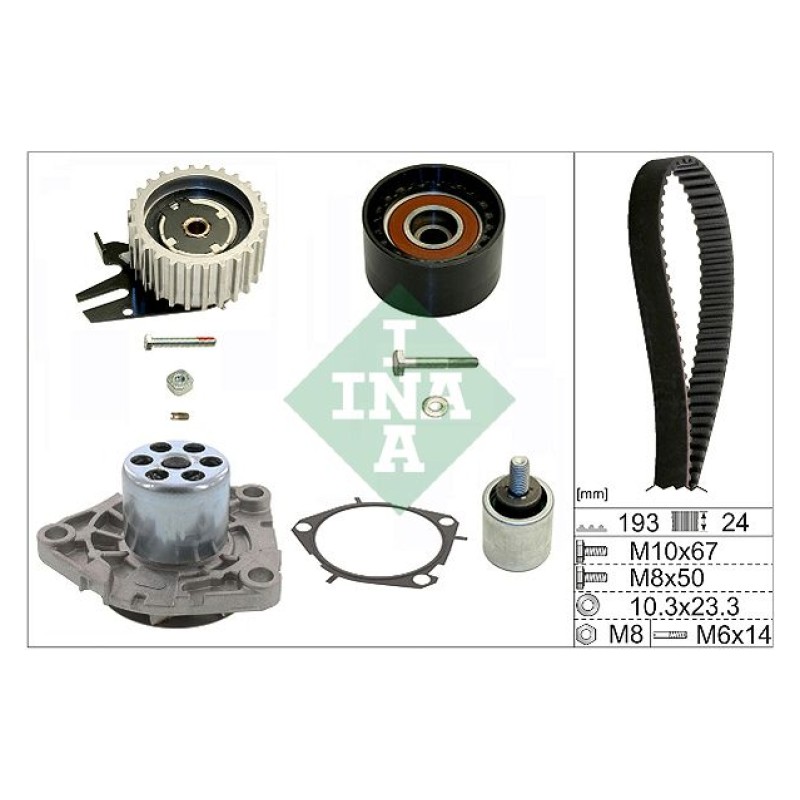 Waterpomp + distributieriem set