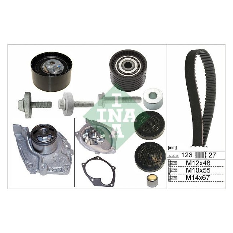 Waterpomp + distributieriem set