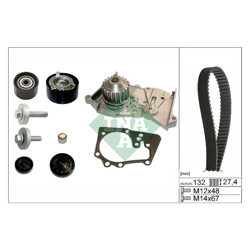 Waterpomp + distributieriem set