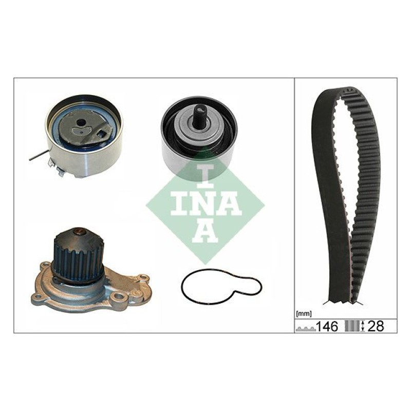 Waterpomp + distributieriem set
