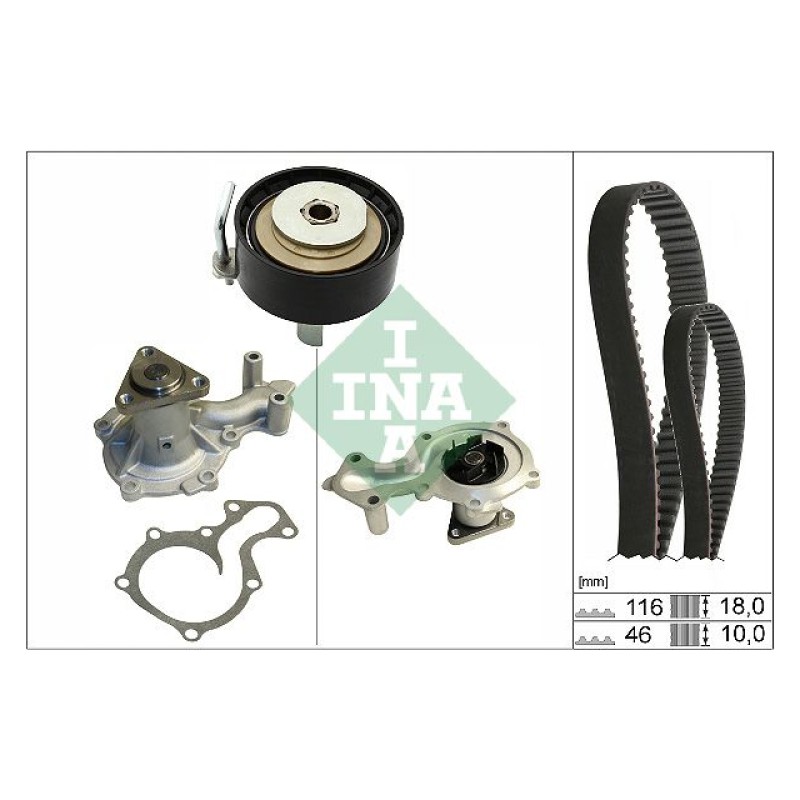 Waterpomp + distributieriem set