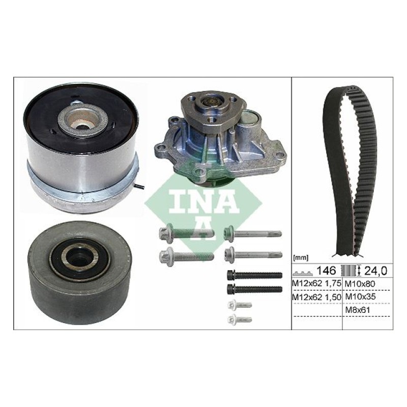 Waterpomp + distributieriem set