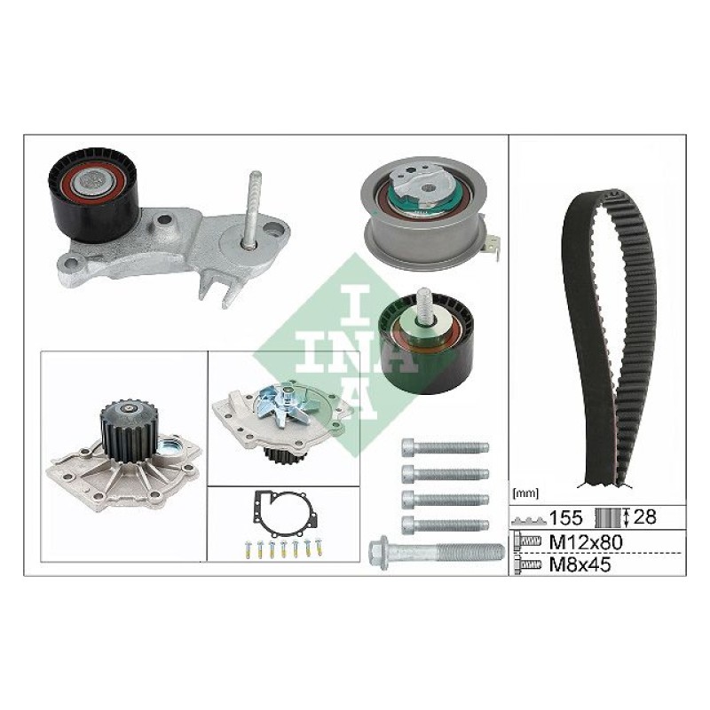 Waterpomp + distributieriem set