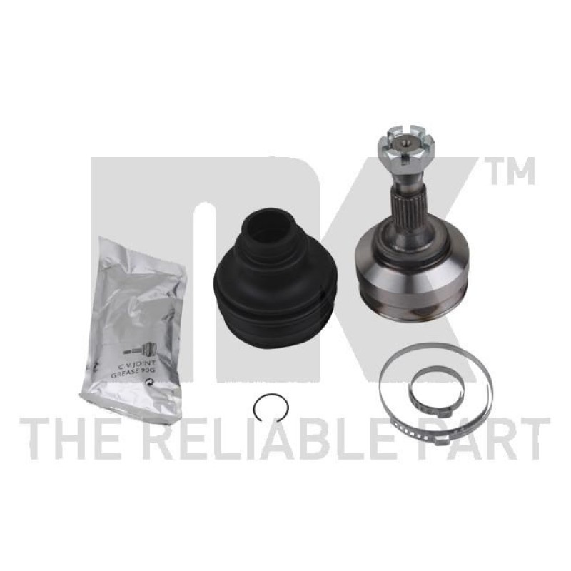 Homokineet reparatie set, aandrijfas Vooras, Wielzijde
