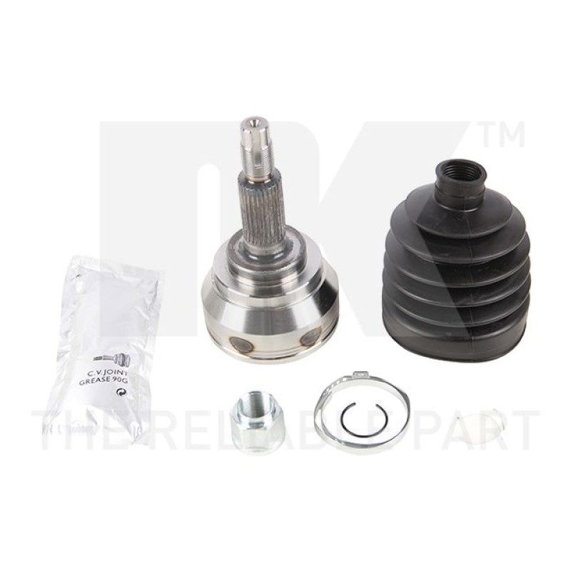 Homokineet reparatie set, aandrijfas Vooras links, Vooras rechts, Wielzijde