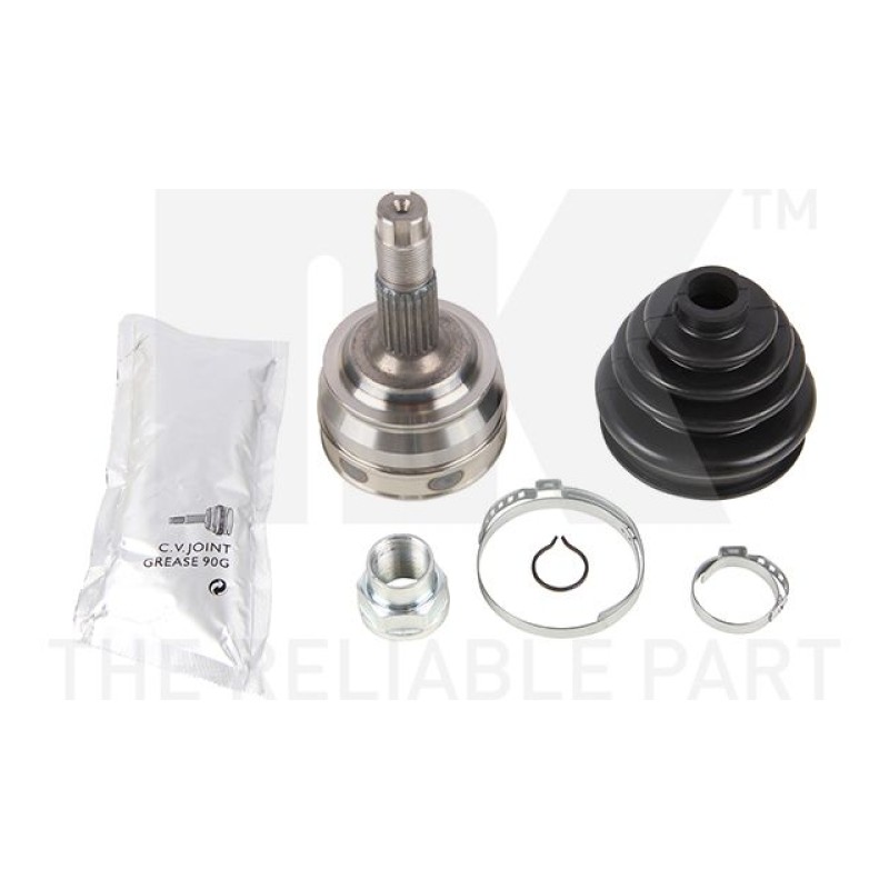 Homokineet reparatie set, aandrijfas Vooras, Wielzijde