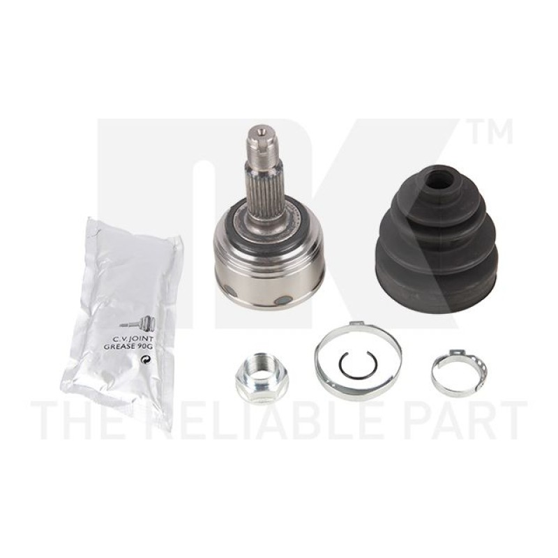 Homokineet reparatie set, aandrijfas Vooras links, Vooras rechts, Wielzijde