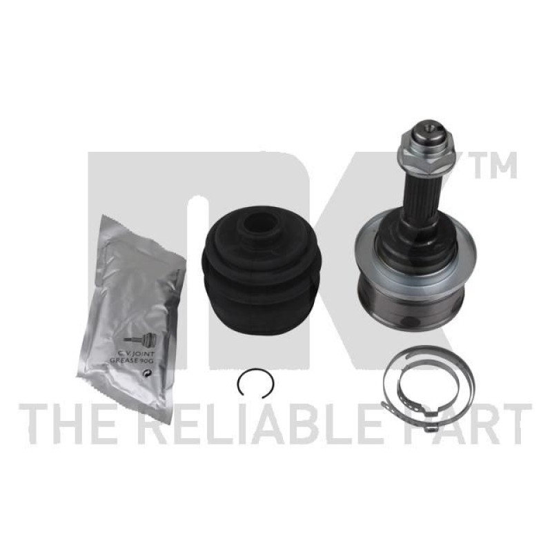 Homokineet reparatie set, aandrijfas Achteras links, Achteras rechts, Wielzijde