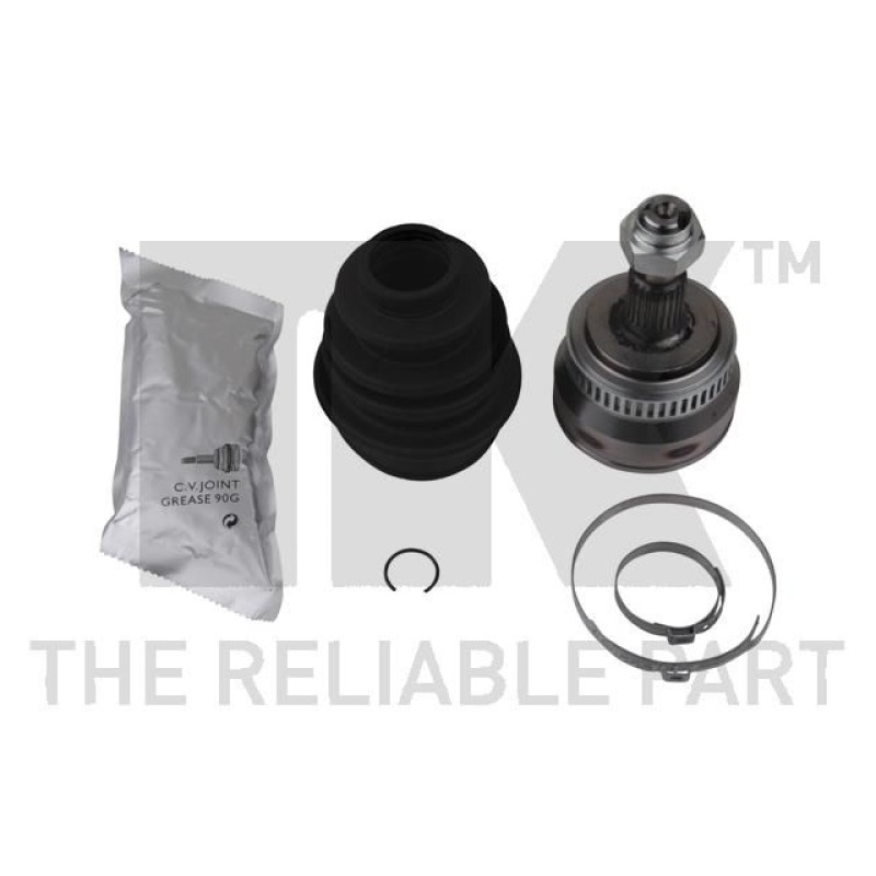 Homokineet reparatie set, aandrijfas Vooras, Wielzijde