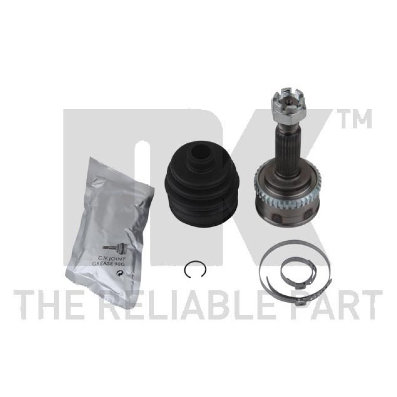 Homokineet reparatie set, aandrijfas Vooras links, Wielzijde