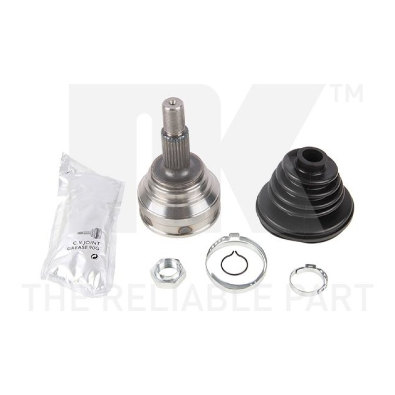 Homokineet reparatie set, aandrijfas Achteras links, Achteras rechts, Wielzijde