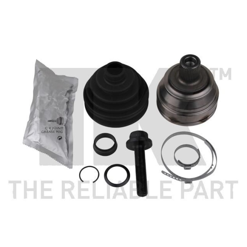 Homokineet reparatie set, aandrijfas Vooras links, Vooras rechts, Wielzijde