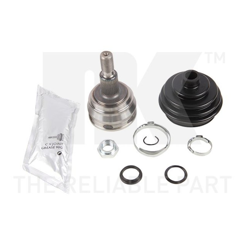 Homokineet reparatie set, aandrijfas Vooras links, Vooras rechts, Wielzijde
