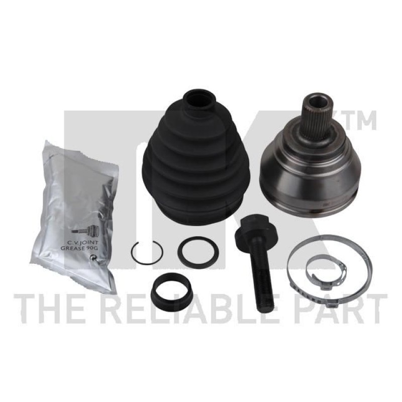 Homokineet reparatie set, aandrijfas Vooras links, Vooras rechts, Wielzijde