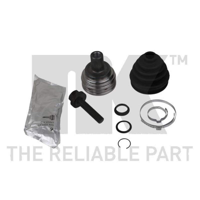 Homokineet reparatie set, aandrijfas Vooras links, Vooras rechts, Wielzijde