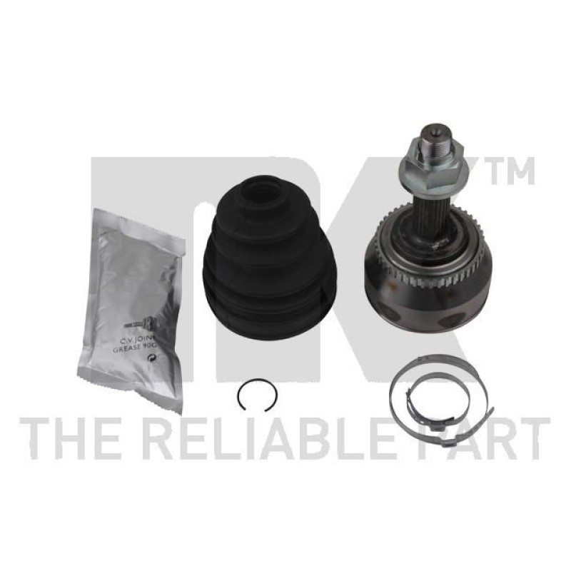 Homokineet reparatie set, aandrijfas Vooras, Wielzijde