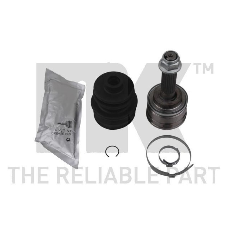Homokineet reparatie set, aandrijfas Vooras, Wielzijde