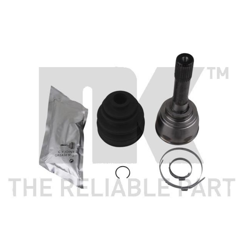 Homokineet reparatie set, aandrijfas Vooras, Wielzijde