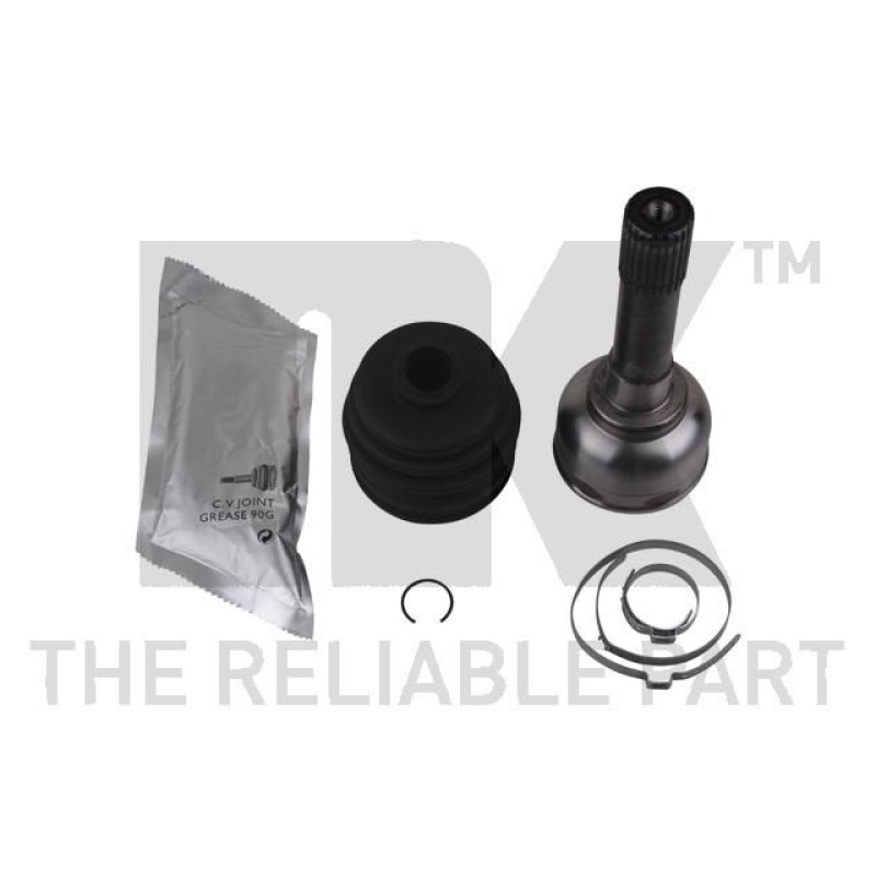Homokineet reparatie set, aandrijfas Achteras links, Achteras rechts, Wielzijde