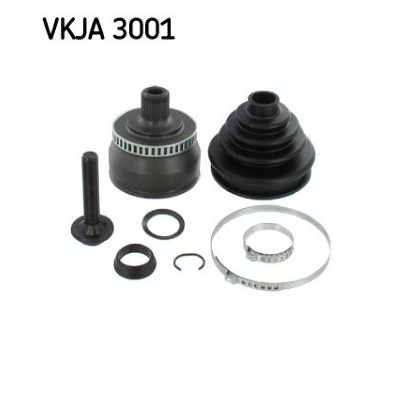 Homokineet reparatie set, aandrijfas Vooras, Wielzijde