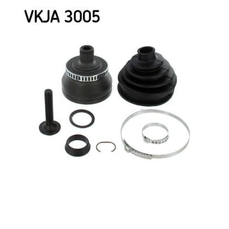 Homokineet reparatie set, aandrijfas Vooras, Wielzijde
