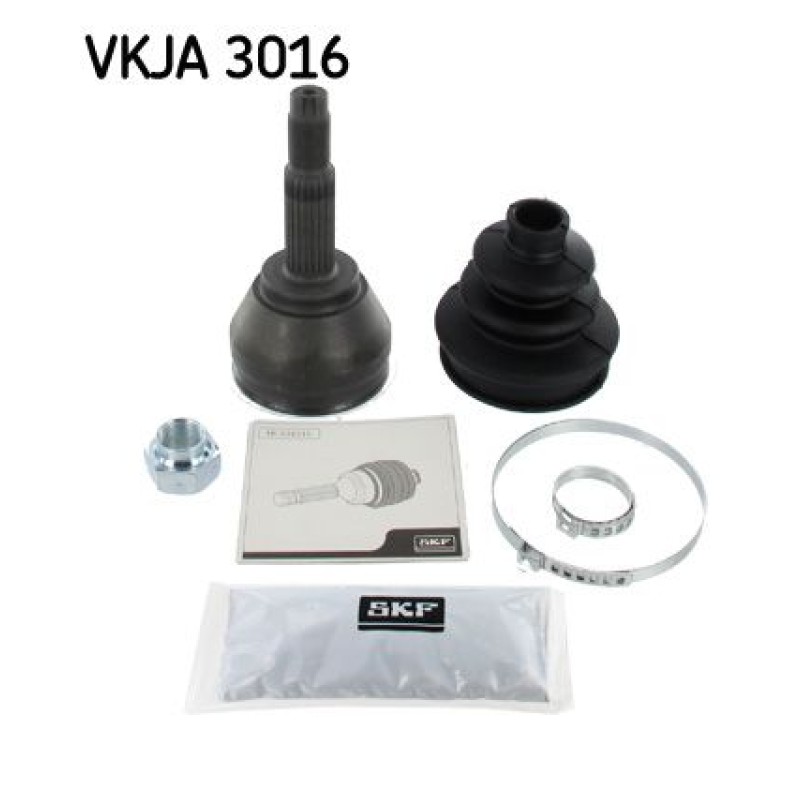 Homokineet reparatie set, aandrijfas Vooras, Wielzijde