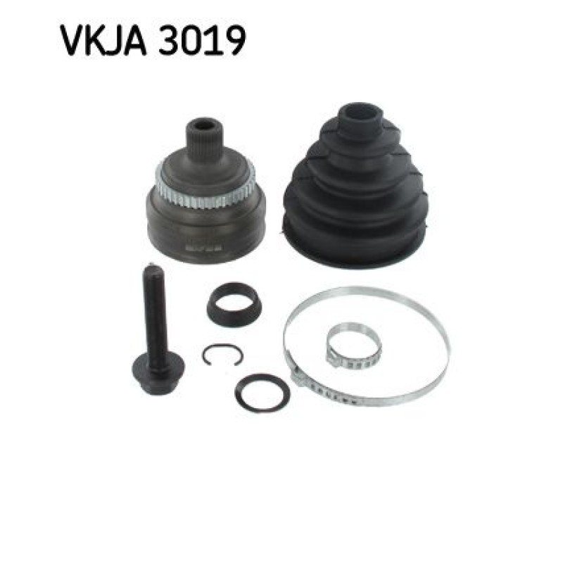 Homokineet reparatie set, aandrijfas Vooras, Wielzijde