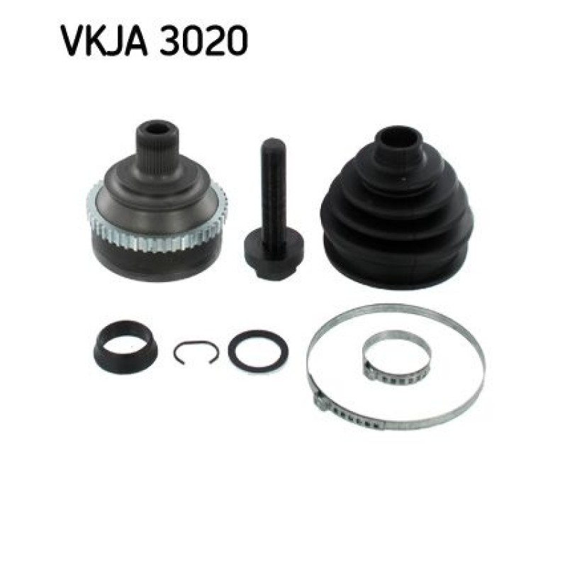 Homokineet reparatie set, aandrijfas Vooras, Wielzijde