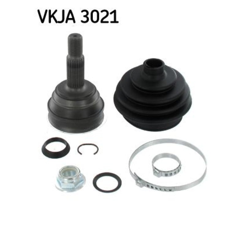 Homokineet reparatie set, aandrijfas Vooras, Wielzijde