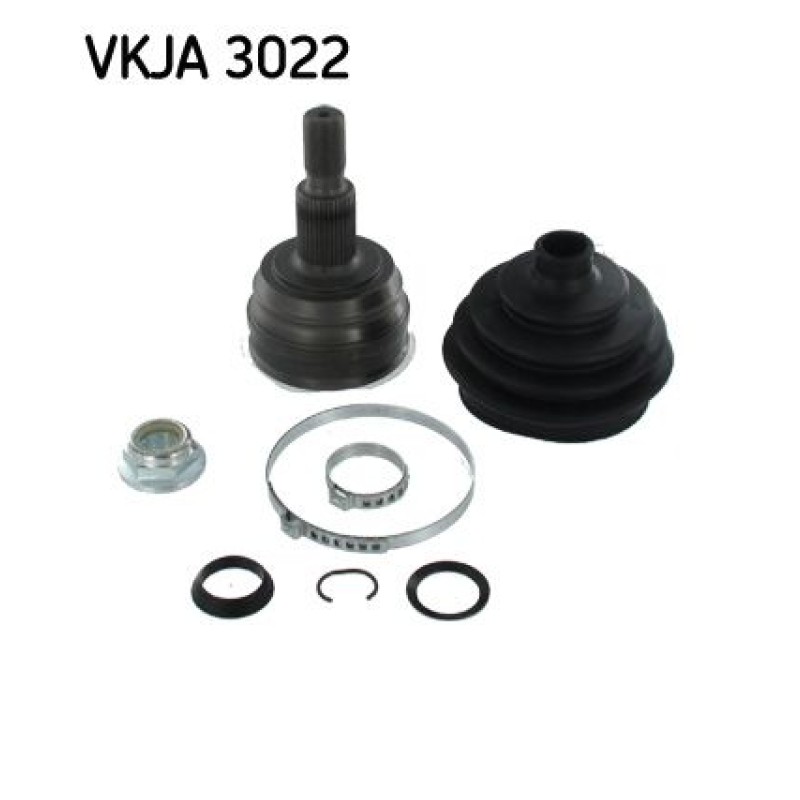 Homokineet reparatie set, aandrijfas Vooras, Wielzijde