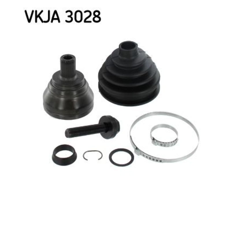 Homokineet reparatie set, aandrijfas Vooras, Wielzijde