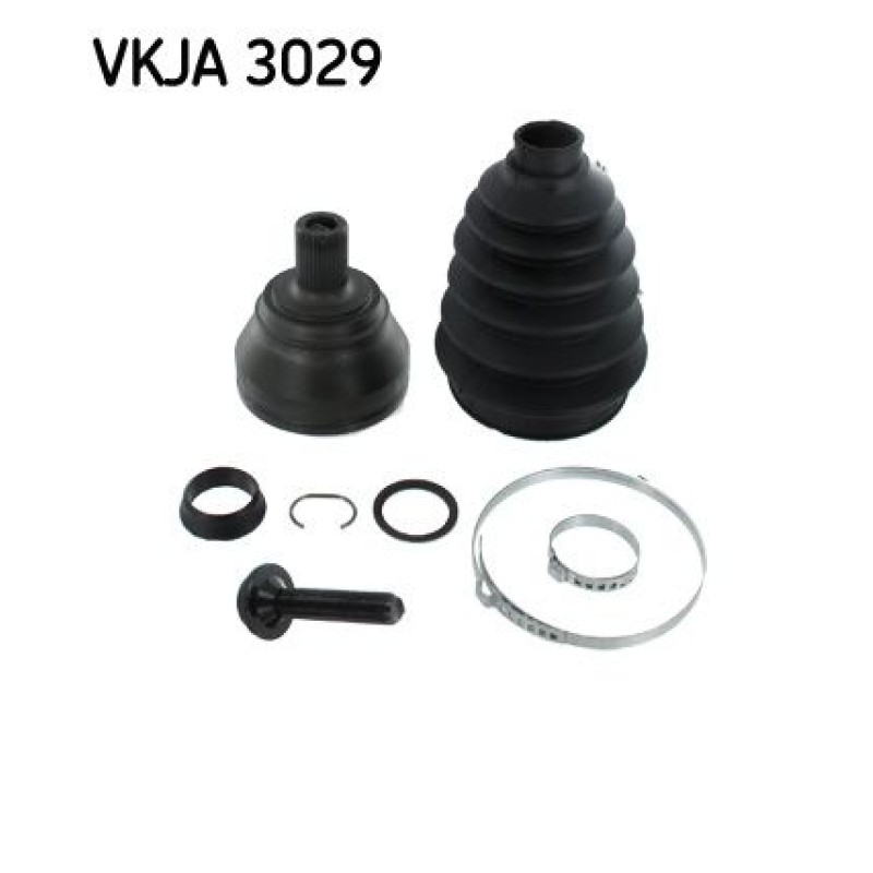 Homokineet reparatie set, aandrijfas Vooras, Wielzijde