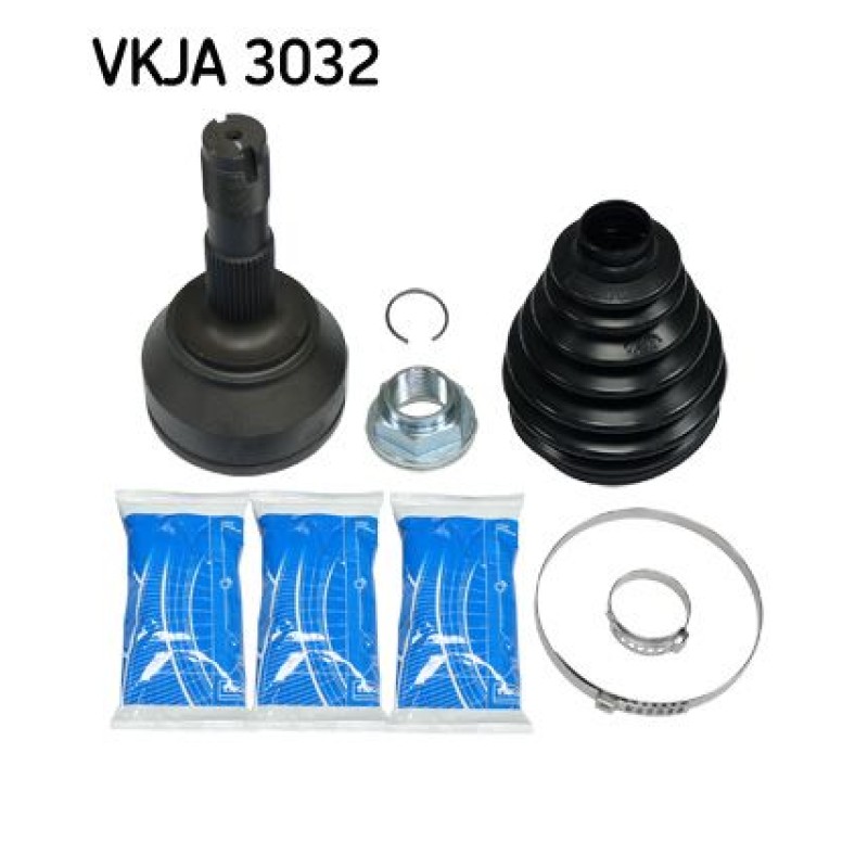 Homokineet reparatie set, aandrijfas Vooras, Wielzijde