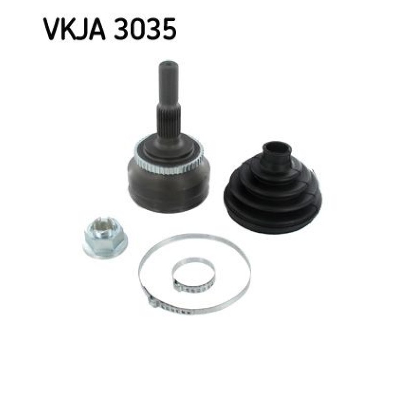 Homokineet reparatie set, aandrijfas Vooras, Wielzijde