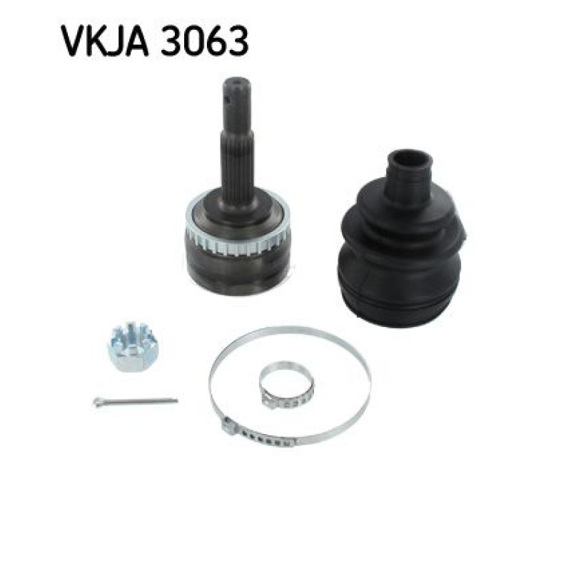 Homokineet reparatie set, aandrijfas Vooras, Wielzijde