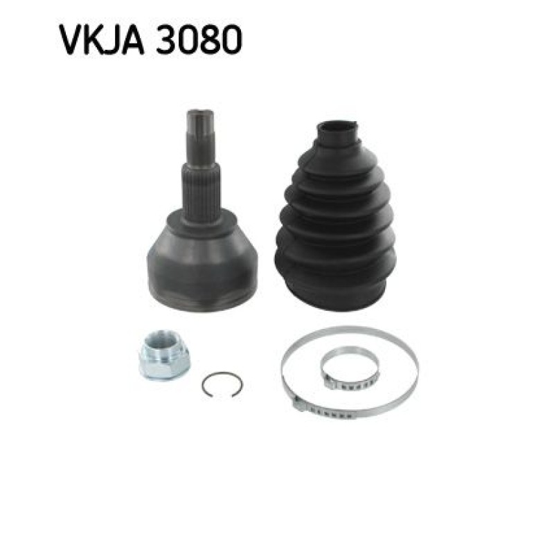 Homokineet reparatie set, aandrijfas Vooras, Wielzijde
