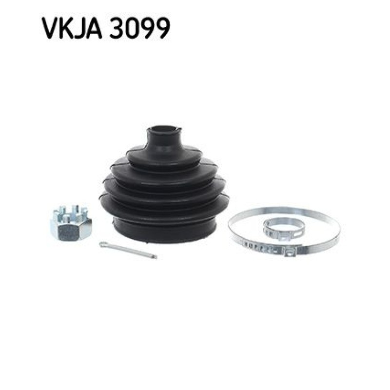 Homokineet reparatie set, aandrijfas Vooras, Wielzijde