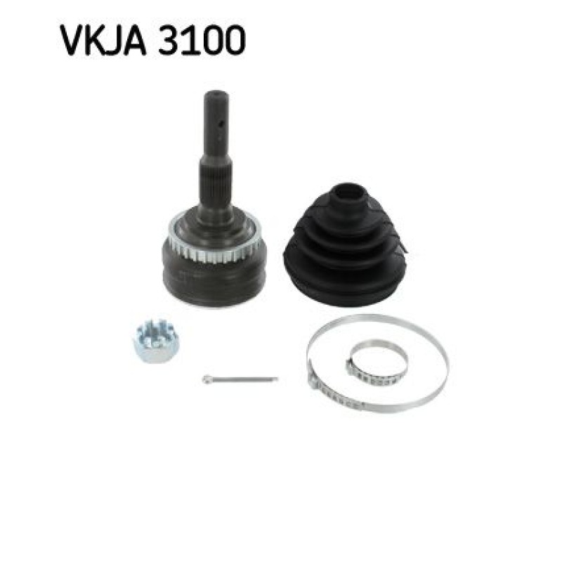 Homokineet reparatie set, aandrijfas Vooras, Wielzijde